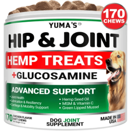 Hemp Hip And Joint Supplement For Dogs Glucosamine For Dogs Joint Pain Relief With MSM Advanced Dog Joint Supplement Health Glucosamine For Dogs (Option: 1PC)