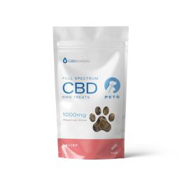 CBD Dog Treats - Full Spectrum CBD for Relief (Bacon) (Dosages: 1000mg)